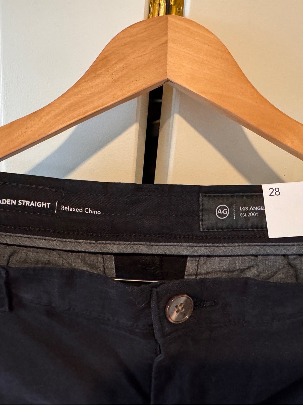 BNWT AG “Caden” Straight Leg Trousers 28 - Picture 6 of 7